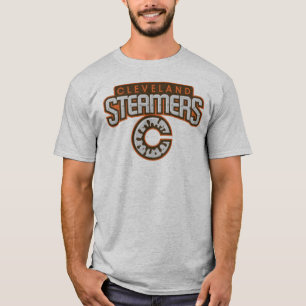 T-shirt Pièce en t de logo de vapeurs de Cleveland