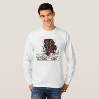 T-shirt Pièce en t de logo de Waxbabe Bassnectar