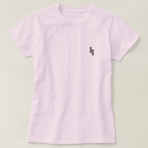 T-shirt Pièce en t de logo du GG des femmes