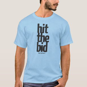T-shirt Pièce en t de l'opérateur en bourse des hommes
