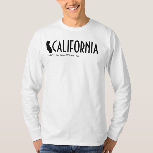 T-SHIRT PIÈCE EN T DE LOT-G LA CALIFORNIE L/S (Devant)