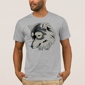 T-shirt Pièce en t de loup