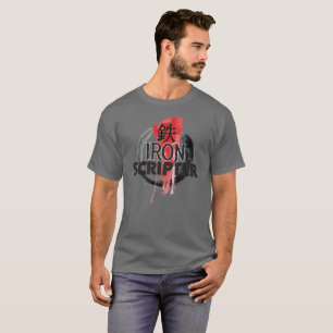 T-shirt Pièce en t de luxe de Scripter de fer