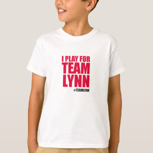 T-shirt Pièce en t de LYNN de l'ÉQUIPE de l'enfant