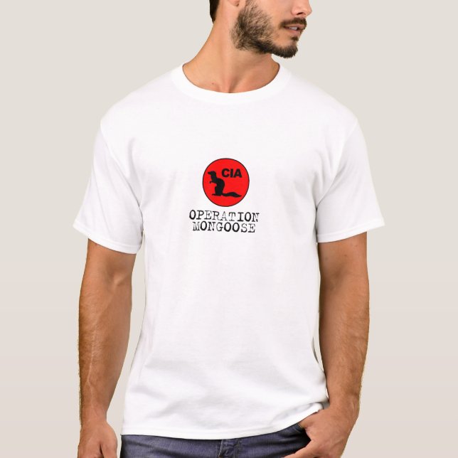 T-shirt Pièce en t de mangouste d'opération (Devant)