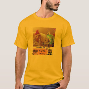 T-shirt Pièce en t de marche d'homme mort