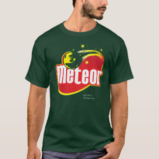T-shirt pièce en t de mashup de décapant de comète