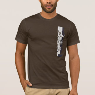 T-shirt Pièce en t de minuit de Kailua Tiki
