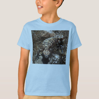 T-shirt Pièce en t de monstre de Gila d'enfants