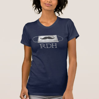T-shirt Pièce en t de moustache de CAD