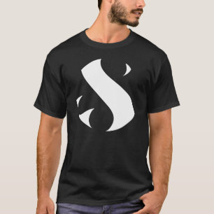 T-shirt Pièce en t de noir de logo de studios de Shane