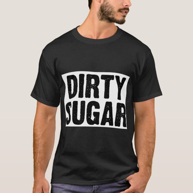 T-shirt pièce en t de noir de vieille école (Devant)