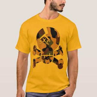 T-shirt Pièce en t de "os de Camo" de laine de bois
