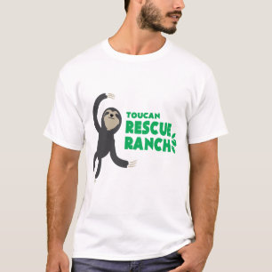 T-shirt Pièce en t de paresse bottée avec la pointe du