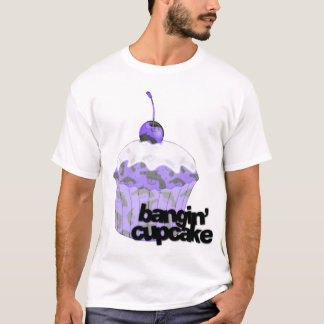 T-shirt pièce en t de petit gâteau du bangin des hommes