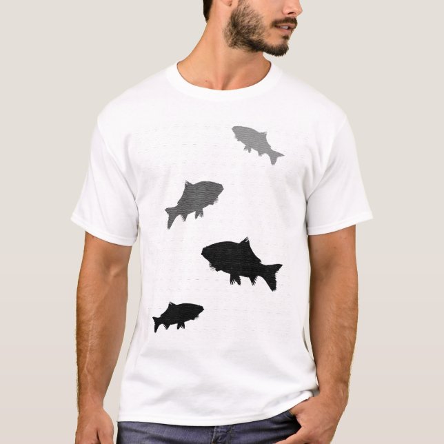 T-shirt Pièce en t de poissons (Devant)