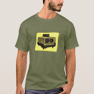 T-shirt Pièce en t de projecteur de diapositives