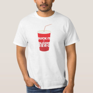 T-shirt Pièce en t de protestation d'interdiction de soude
