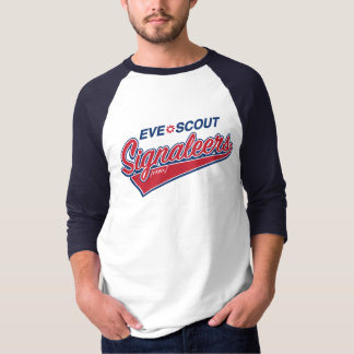 T-shirt Pièce en t de raglan de Signaleers d'Ève-Scout