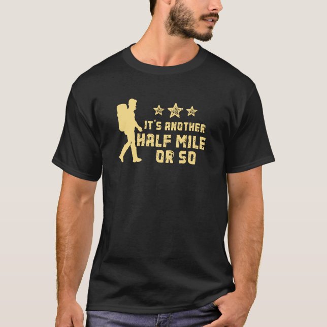 T-shirt Pièce en t de randonnée de Fuuny pour des (Devant)
