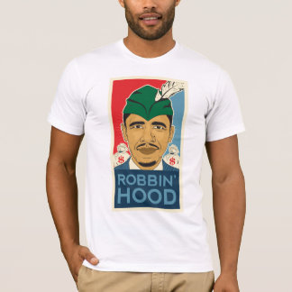 T-shirt Pièce en t de Robin Hood de capot de Barack Obama