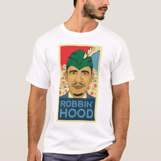 T-shirt Pièce en t de Robin Hood de capot de Barack Obama