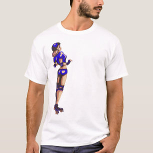 T-shirt Pièce en t de Rollergirl