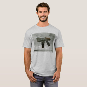 T-shirt Pièce en t de sableuse de point