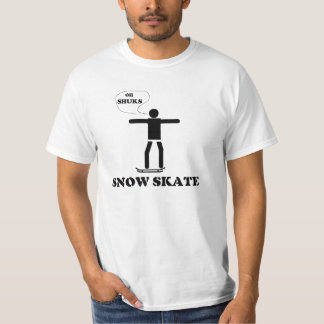 T-SHIRT PIÈCE EN T DE SHUKS SNOWSKATE