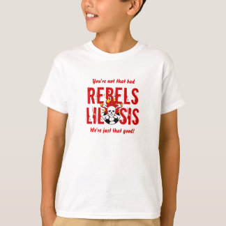 T-shirt Pièce en t de SIS de Lil de rebelles
