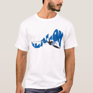 T-shirt Pièce en t de ski nautique de slalom