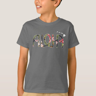 T-shirt Pièce en t de Tropicaloha d'enfants avec des îles