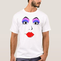 Pièce en t de visage d'entrave