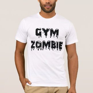 T-shirt Pièce en t de zombi de gymnase