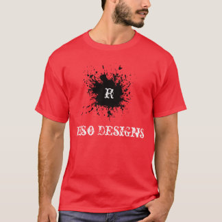 T-shirt Pièce en t d'éclaboussure