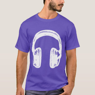 T-shirt Pièce en t d'écouteurs de NOISEtrends