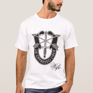 T-shirt Pièce en t d'épouse de forces spéciales