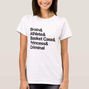 T-shirt Pièce en t d'esperluète de club de petit déjeuner,