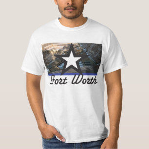 T-shirt Pièce en t d'étoile de jardins de l'eau de Fort