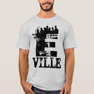 T-shirt Pièce en t d'Evansville (E-Ville) Indiana
