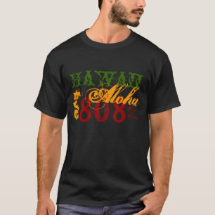 T-shirt Pièce en t d'Hawaï Rasta