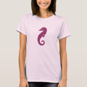 T-shirt Pièce en t d'hippocampe de dames