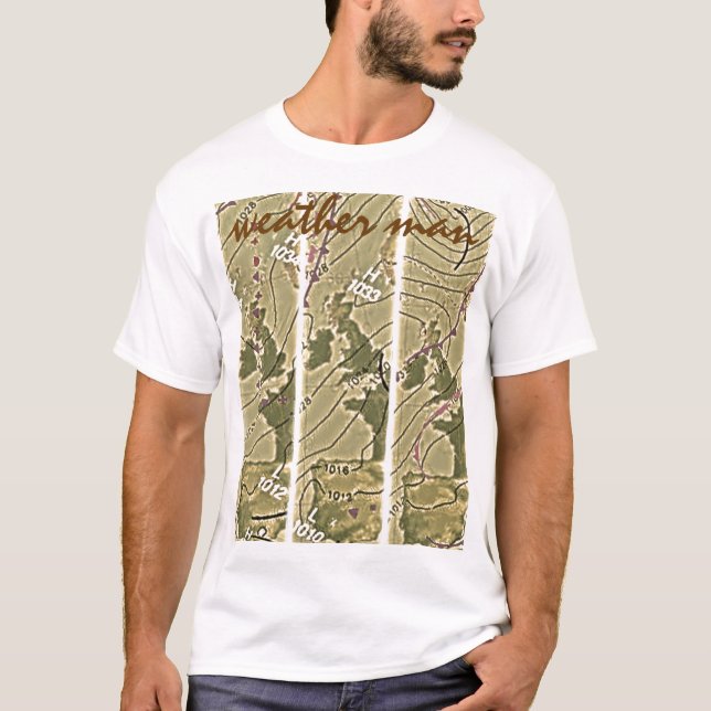 T-shirt Pièce en t d'homme de temps (Devant)