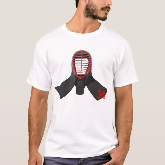 T-shirt pièce en t d'hommes de kendo (Devant)