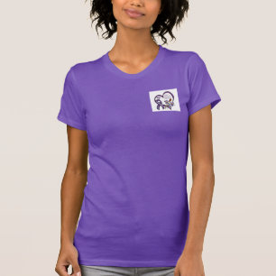 T-shirt pièce en t d'insuffisance de álpha-1-antitrypsin