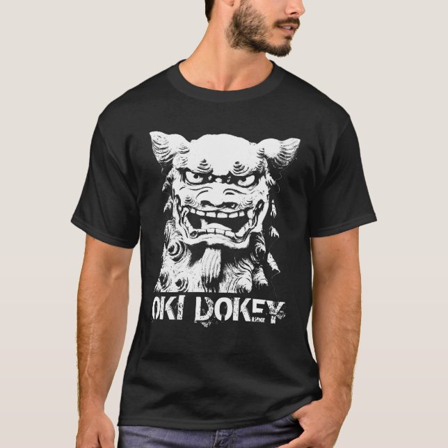 T-shirt Pièce en t d'Oki Dokey Shisa (Devant)