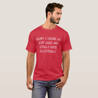 T-shirt Pièce en t drôle de chênes de Jesse