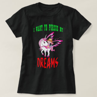 T-shirt Pièce en t drôle originale de nouveaux rêves