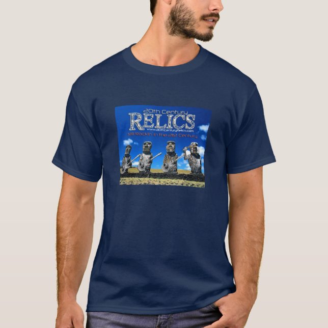T-shirt Pièce en t du 20ème siècle de "Rockin" de reliques (Devant)