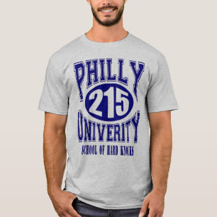 T-shirt Pièce en t d'université de Philly
